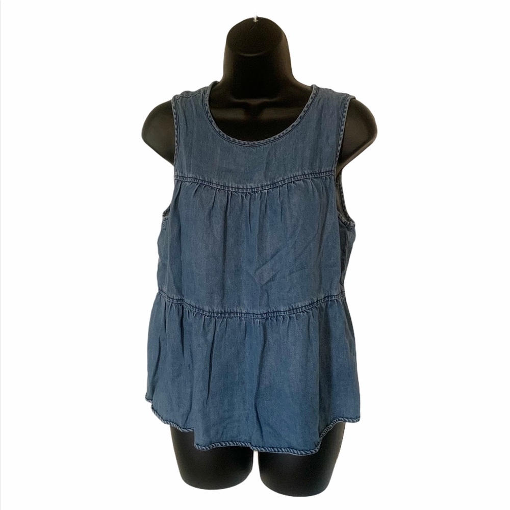 Denim Tank Top